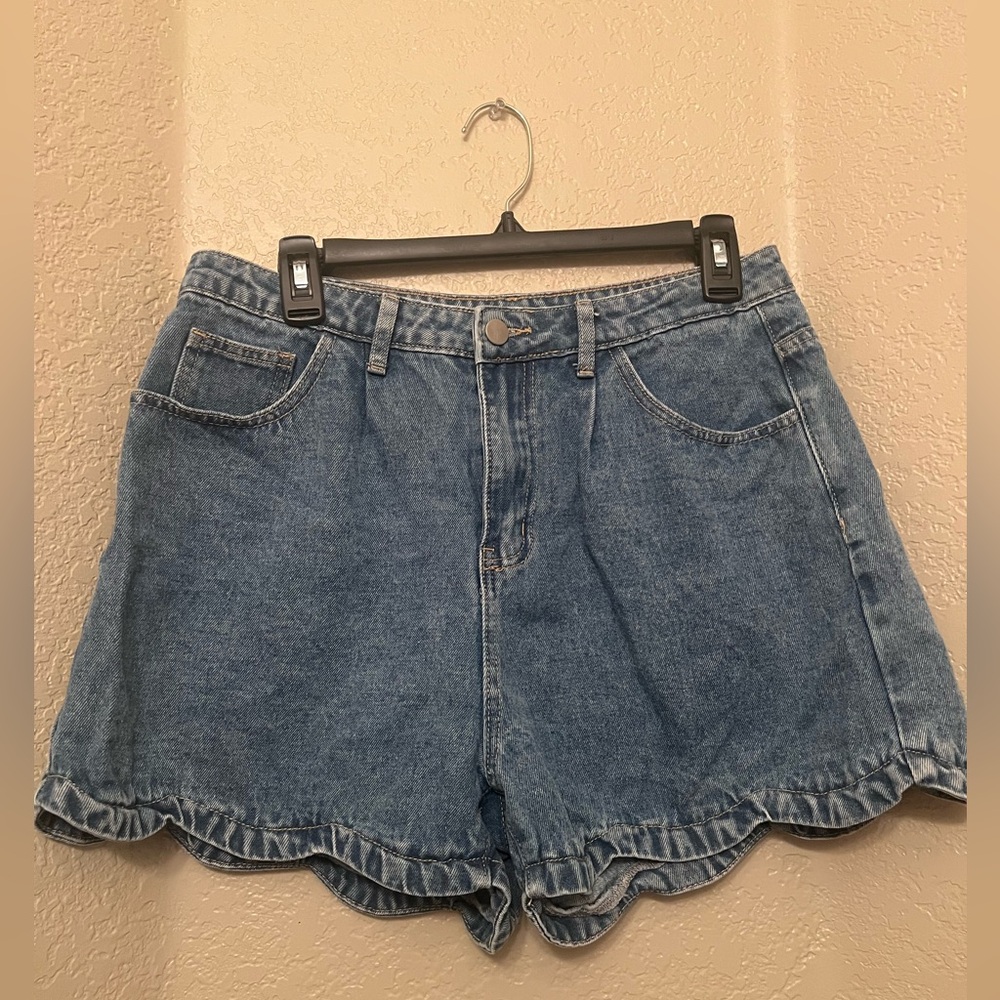 Dazy Juniors Preloved Denim Shorts Size XL